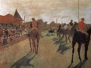 a group of Racehorse Edgar Degas